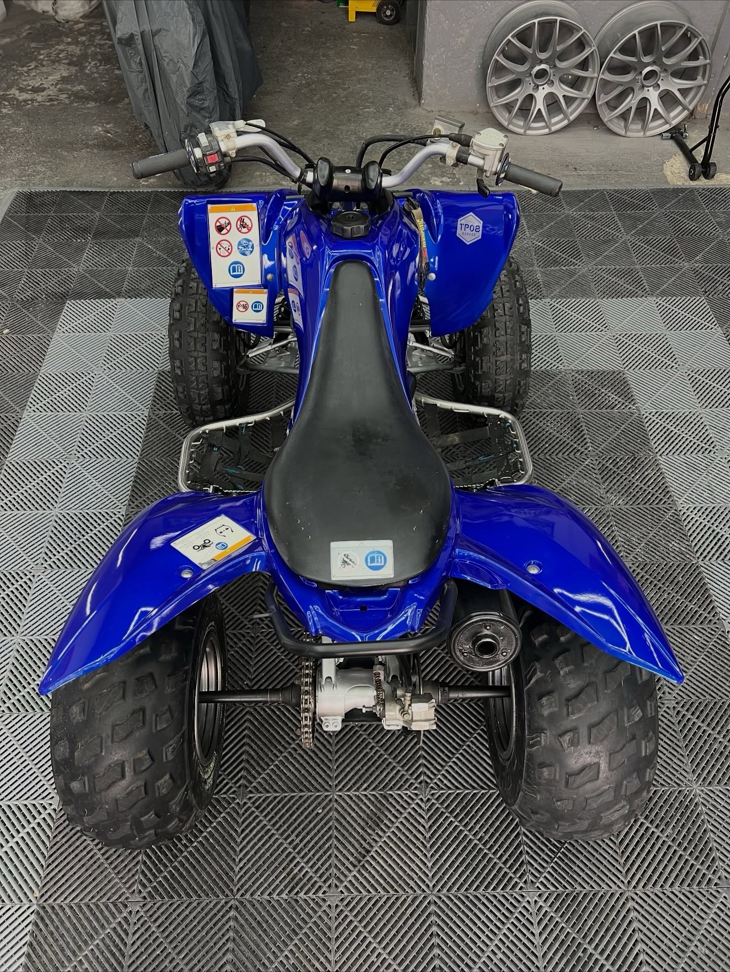 Yamaha Raptor 250 YFM250R – Blue - Image 5