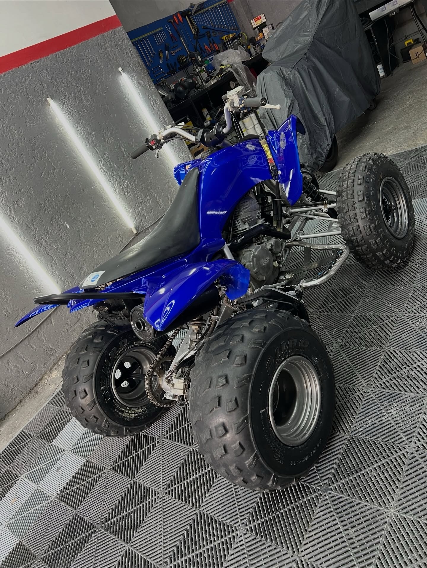 Yamaha Raptor 250 YFM250R – Blue - Image 3