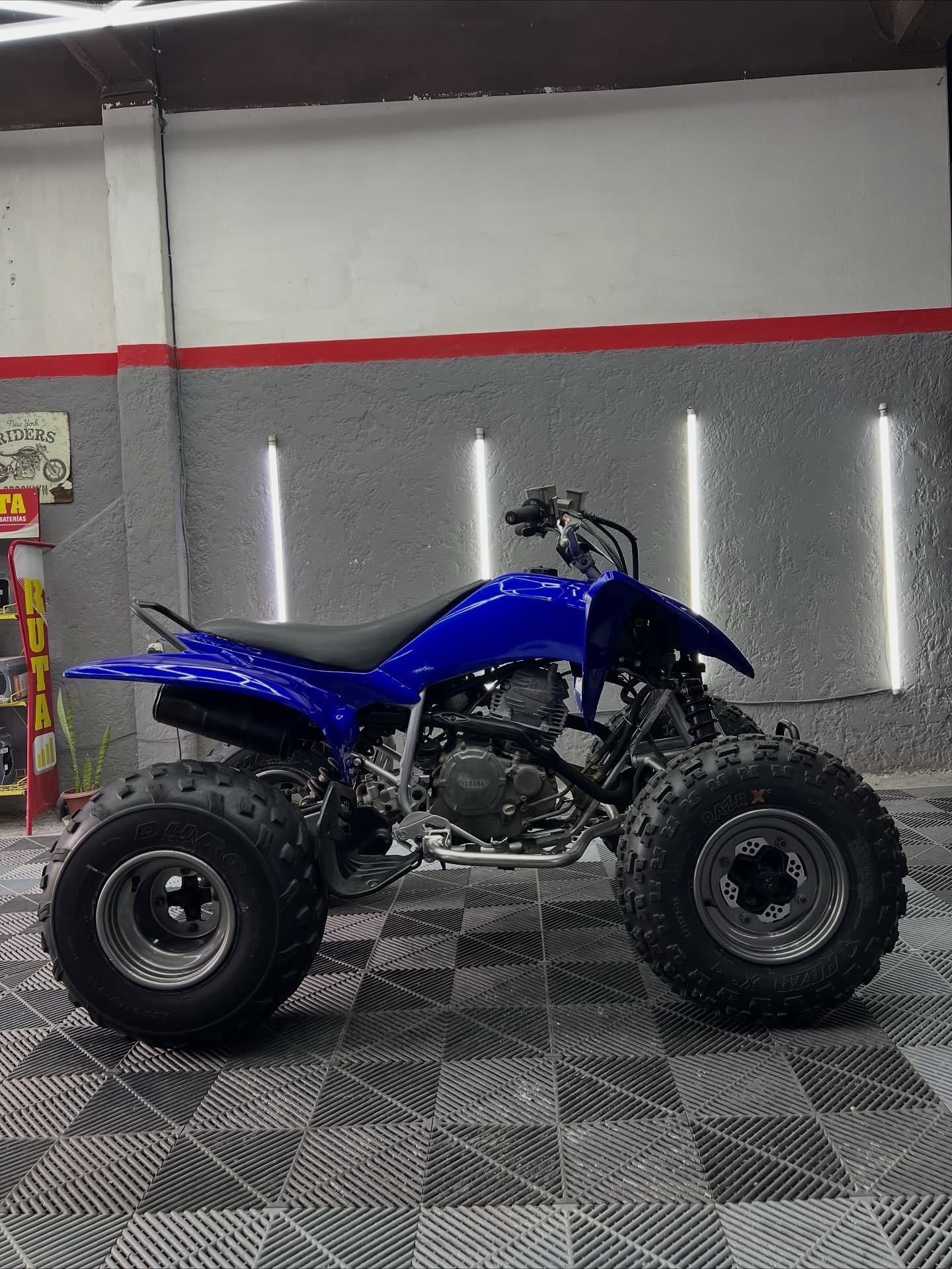Yamaha Raptor 250 YFM250R – Blue